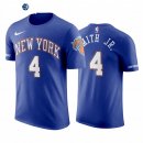 T-Shirt NBA New York Knicks Dennis Smith Jr. Azul Statement 2020-21