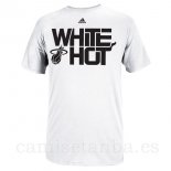 Camisetas NBA Miami Heat Blanco Negro