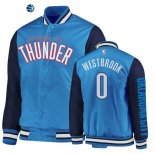 Chaqueta NBA Oklahoma City Thunder Russell Westbrook Marino Azul 2020