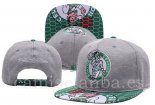 Snapbacks Caps NBA De Boston Celtics Gris Verde