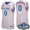 Camisetas NBA de Kevin Love All Star 2017 Gris
