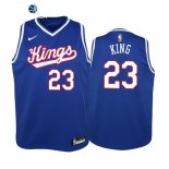 Camisetas NBA Ninos Sacramento Kings Louis King Azul 2021