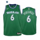 Camiseta NBA Ninos Dallas Mavericks Kristaps Porzingis Verde Ciudad 2020-21