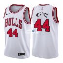 Camisetas NBA de Nikola Mirotic Chicago Bulls Blanco Association 17/18