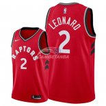 Camisetas NBA de Kawhi Leonard Toronto Raptors Rojo Icon 2018