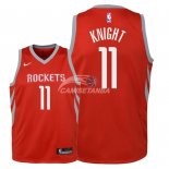 Camisetas de NBA Ninos Houston Rockets Brandon Knight Rojo Icon 2018
