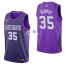 Camisetas NBA de Dragan Bender Phoenix Suns Nike Púrpura Ciudad 17/18