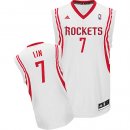 Camisetas NBA de Jeremy Lin Houston Rockets Rev30 Blanco