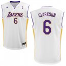 Camisetas NBA de Jordan Clarkson Los Angeles Lakers Blanco
