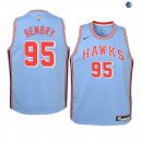 Camisetas de NBA Ninos Atlanta Hawks DeAndre' Bembry Azul Hardwood Classics 19/20