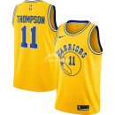 Camisetas NBA de Klay Thompson Golden State Warriors Nike Retro Amarillo 18/19