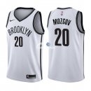 Camisetas NBA de Timofey Mozgov Brooklyn Nets Blanco Association 17/18
