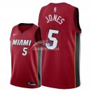 Camisetas NBA de Derrick Jones Jr Miami Heats Rojo Statement 2018