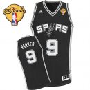 Camisetas NBA San Antonio Spurs Finales Parker Negro