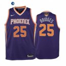 Camisetas NBA Ninos Phoenix Suns Mikal Bridges Purpura Icon 2021