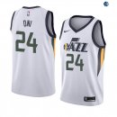 Camisetas NBA de Miye Oni Utah Jazz Blanco Association 19/20