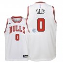 Camiseta NBA Ninos Chicago Bulls Tyler Ulis Blanco Association 2018
