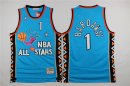 Camisetas NBA de Anfernee Hardaway All Star 1996 Azul
