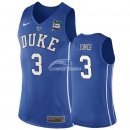 Camisetas NCAA Duke Tre Jones Azul 2019