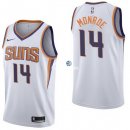 Camisetas NBA de Greg Monroe Phoenix Suns Blanco Association 17/18