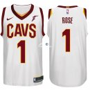 Camisetas NBA de Derrick Rose Cleveland Cavaliers 17/18 Blanco