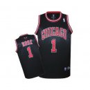Camisetas Ninos Chicago Bulls Rose Negro