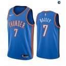 Camisetas NBA de Darius Bazley Oklahoma City Thunder Azul Icon 19/20