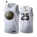 Camiseta NBA de Derrick Rose Detroit Pistons Blanco Oro 2019-20