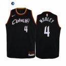 Camisetas NBA Ninos Cleveland Cavaliers Evan Mobley Negro Ciudad 2021