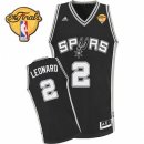 Camisetas NBA San Antonio Spurs Finales Leonard Negro