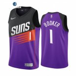 Camisetas NBA Edición ganada Phoenix Suns Edición ganadavin Booker Purpura 2021-22
