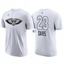 Camisetas NBA de Manga Corta Anthony Davis All Star 2018 Blanco