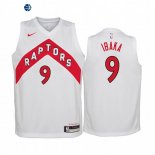 Camiseta NBA Ninos Toronto Raptors Serge Ibaka Blanco Association 2020-21