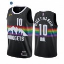 Camiseta NBA de Bol Bol Denver Nuggets Nike Negro Ciudad 2020