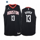 Camiseta NBA Ninos Houston Rockets James Harden Negro Statement 2020