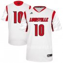 Camisetas NCAA Louisville Cardinals Gorgui Dieng Blanco