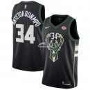 Camiseta NBA Ninos Milwaukee Bucks Giannis Antetokounmpo Negro 17/18