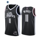 Camisetas NBA de Los Angeles Clippers Moses Wright Nike Negro Ciudad 2021