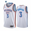 Camisetas NBA de Oklahoma City Thunder Justin Robinson Nike Blanco Association 2021