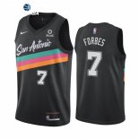 Camisetas NBA de San Antonio Spurs Bryn Forbes Negro Ciudad 2021
