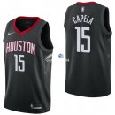 Camisetas NBA de Clint Capela Houston Rockets Negro Statement 17/18