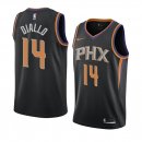 Camisetas NBA De Phoenix Suns Cheick Diallo Negro Statement Edition