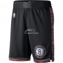 Pantalon NBA de Brooklyn Nets Nike Negro Ciudad 18/19