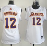 Camisetas NBA Mujer Dwight Howard Los Angeles Lakers Blanco