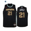 Camiseta NBA Ninos Memphis Grizzlies Tyus Jones Negro Ciudad 2020-21