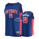Camisetas de NBA Ninos Svi Mykhailiuk Detroit Pistons Azul Icon