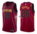Camisetas NBA de Kyle Korver Cleveland Cavaliers 17/18 Rojo Icon
