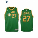 Camisetas de NBA Ninos Edición ganada Utah Jazz Rudy Gobert Verde 2021