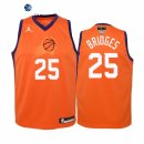 Camisetas NBA Ninos Phoenix Suns Mikal Bridges Naranja Statement 2021