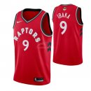 Camisetas NBA Toronto Raptors Serge Ibaka 2019 Finales Rojo Icon